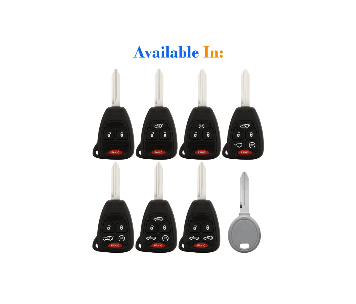 New Replacement Remote Key fob Transmitter Programmer for