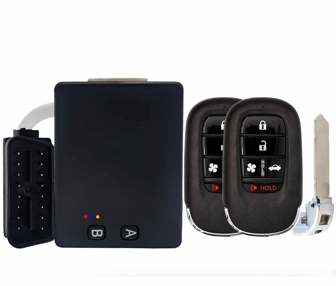 2022 Honda Civic - 2x New Replacement Proxy Key Fob & DIY OBD Programmer Tool