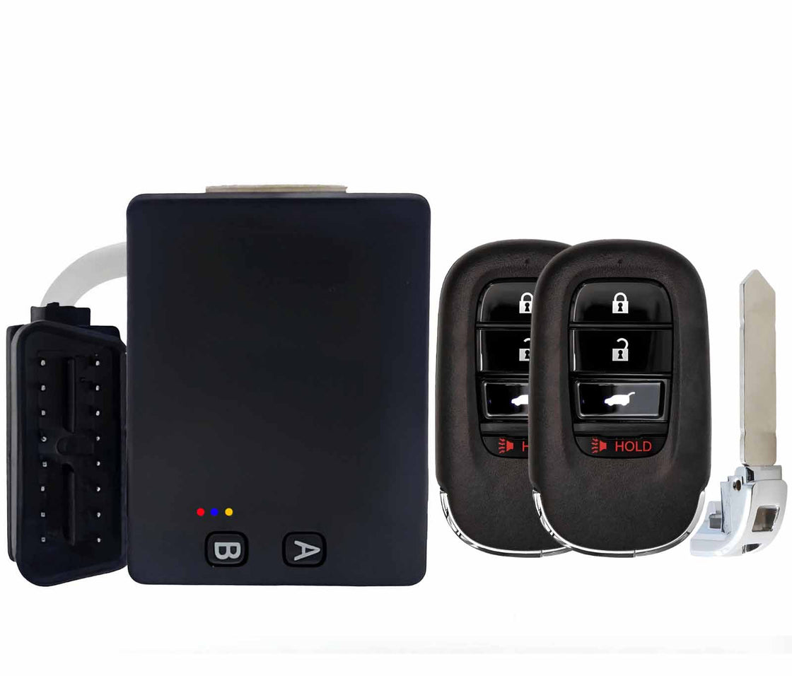 2024 Honda Accord - 2x New Replacement Proxy Key Fob & DIY OBD Programmer Tool