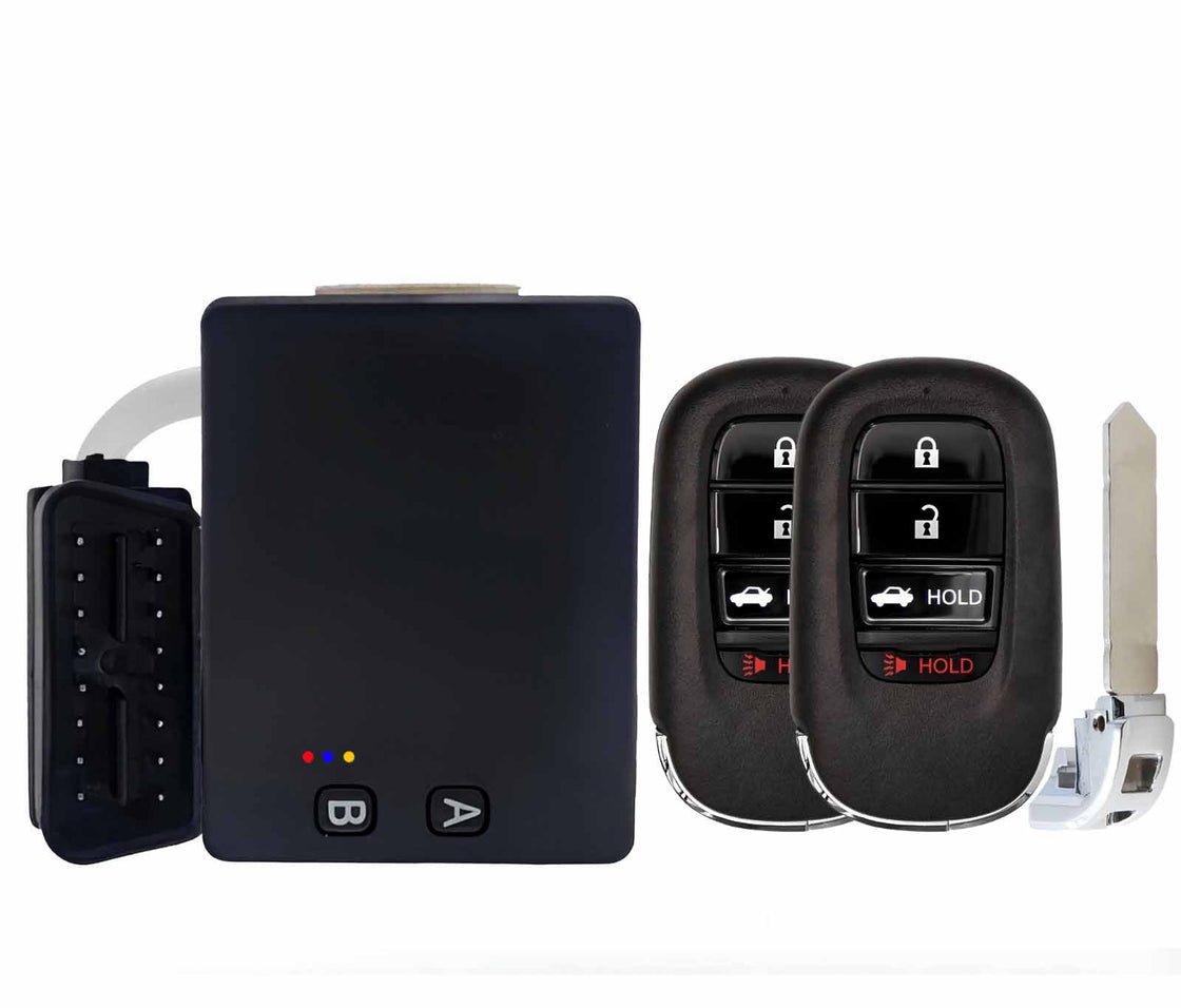 2022 Honda Civic - 2x New Replacement Proxy Key Fob & DIY OBD Programmer Tool