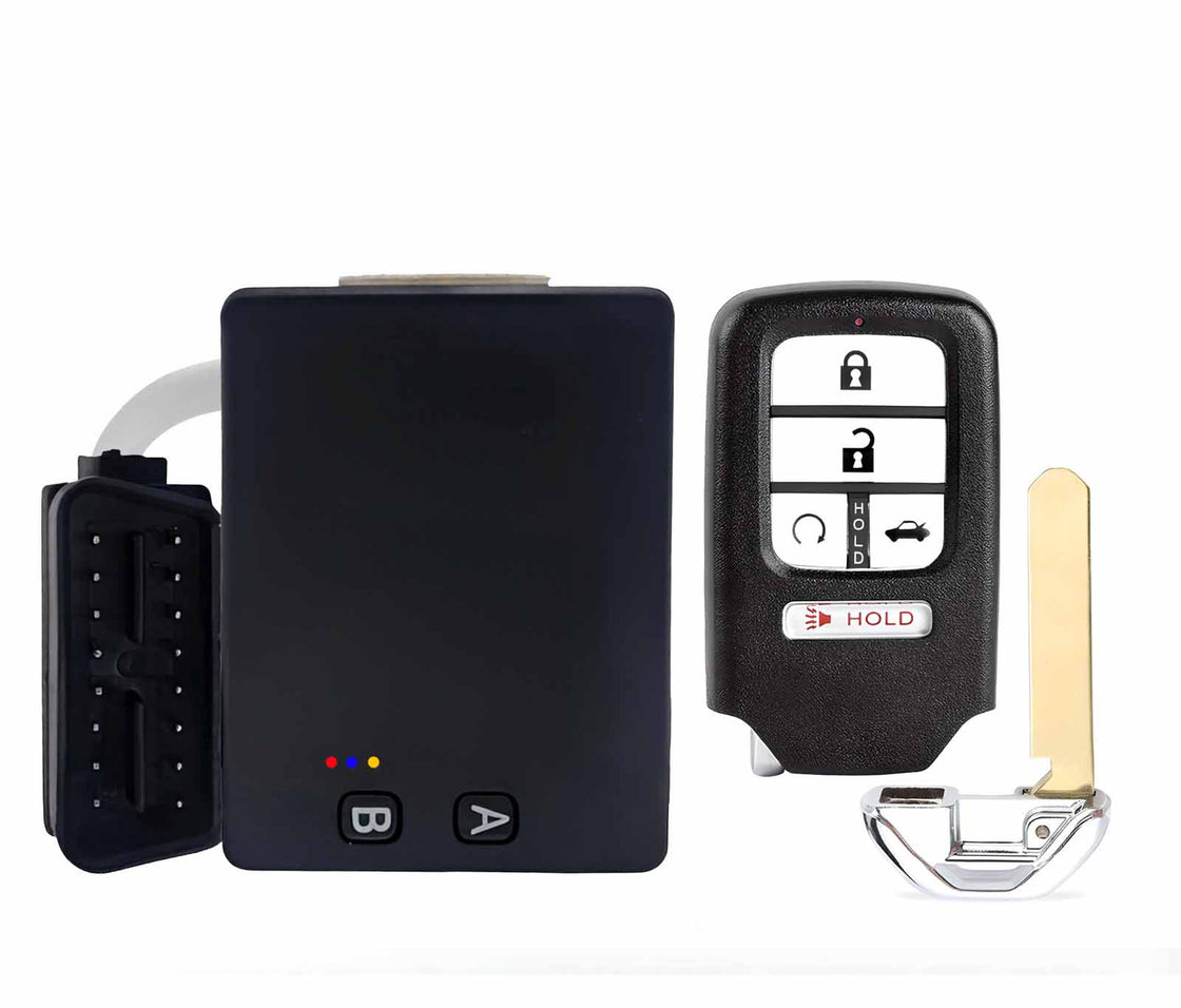 2019 Honda Accord - 1x New Replacement Proxy Key Fob & DIY OBD Programmer Tool