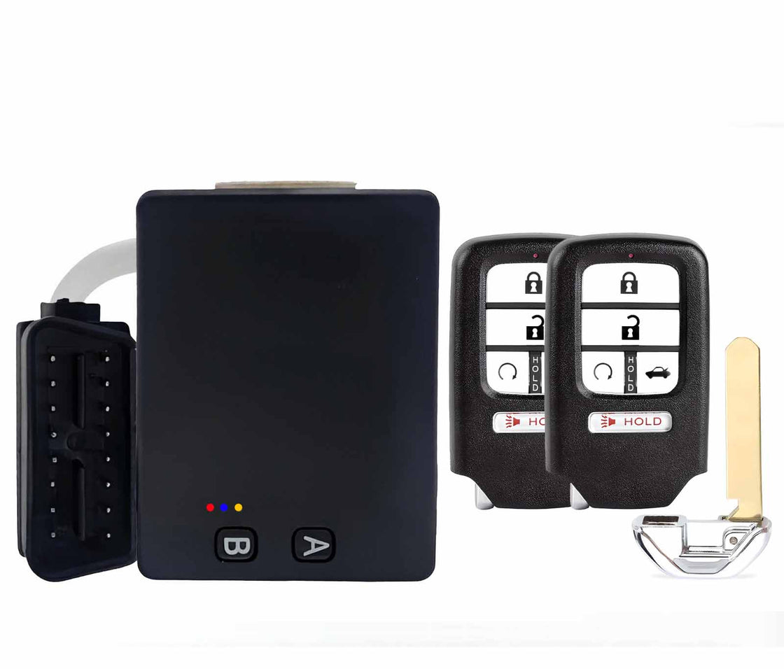 2021 Honda Accord - 2x New Replacement Proxy Key Fob & DIY OBD Programmer Tool
