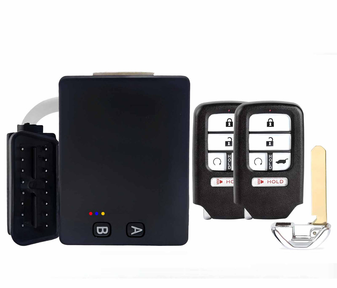 2017 Honda CR-V - 2x New Replacement Proxy Key Fob & DIY OBD Programmer Tool