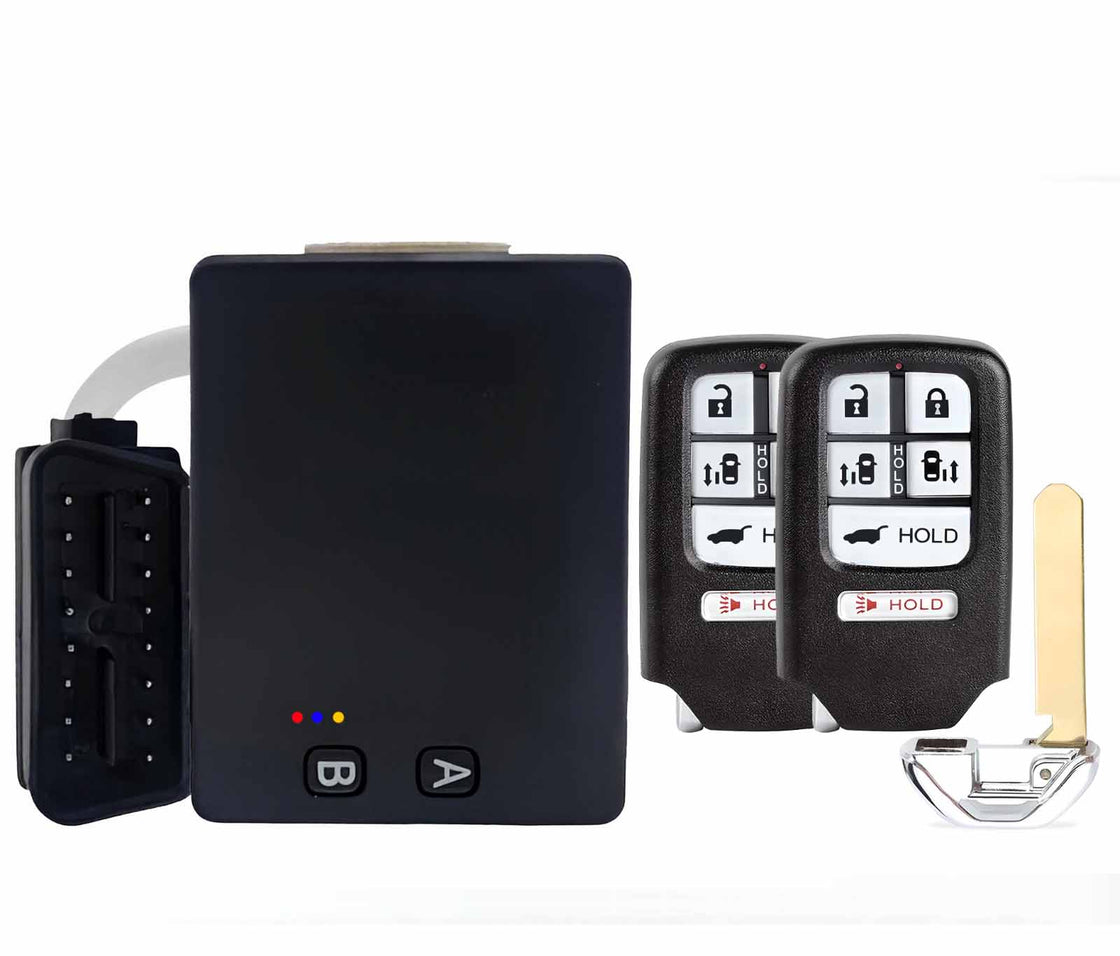 2017 Honda Odyssey - 2x New Replacement Proxy Key Fob & DIY OBD Programmer Tool