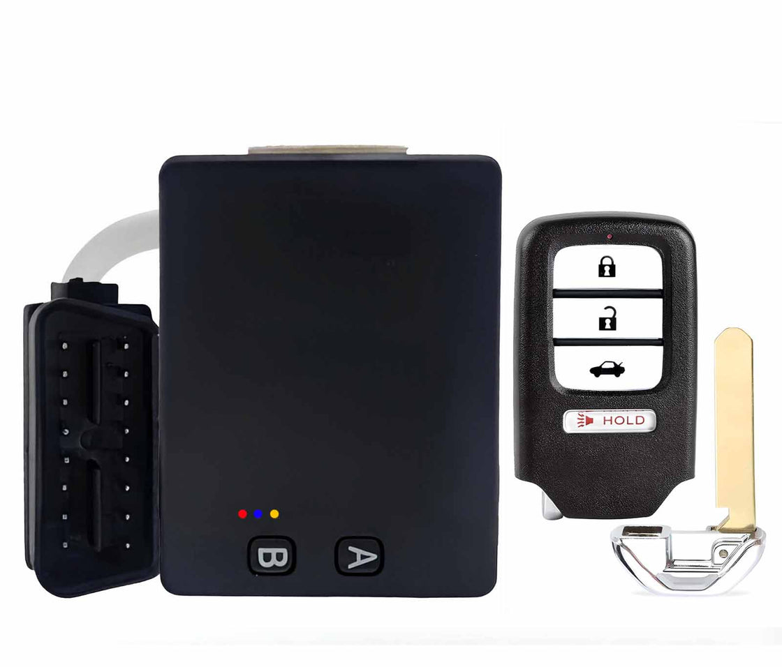 2017 Honda Civic  - 1x New Replacement Proxy Key Fob & DIY OBD Programmer Tool