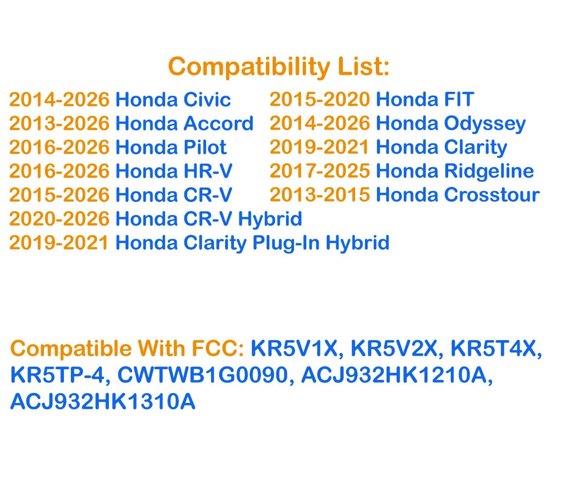 2025 Honda CR-V - New DIY Key Fob / Remote OBD Programmer Tool