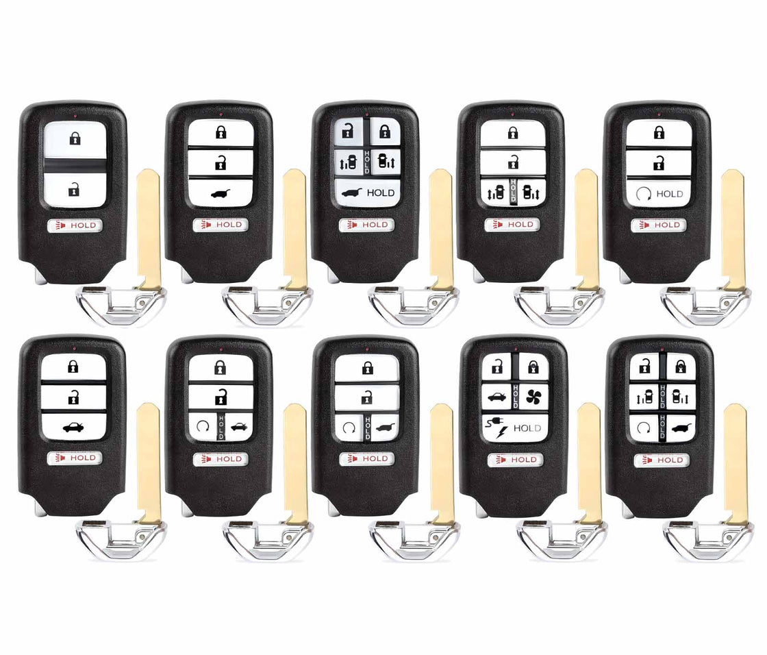 2017 Honda Pilot - 2x New Replacement Proxy Key Fob & DIY OBD Programmer Tool