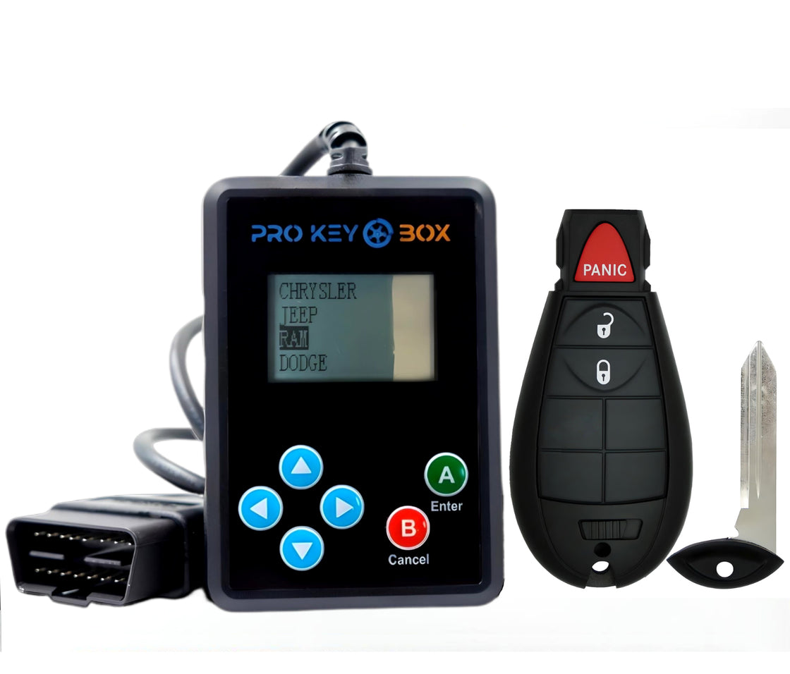 New Replacement Remote Fobik Key fob Transmitter and Programmer for 2012 Ram 5500 - ProKeyBox