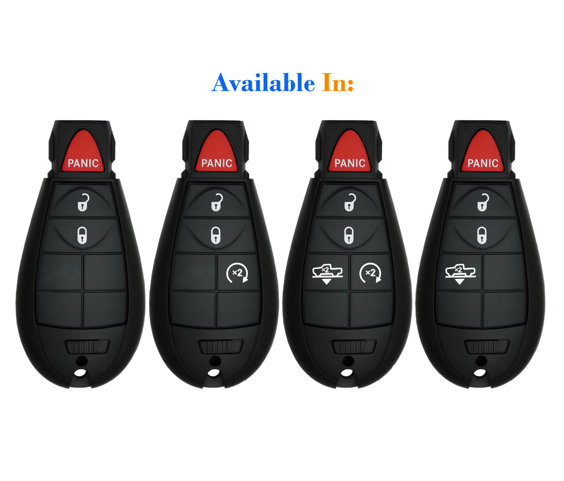 New Replacement Remote Fobik Key fob Transmitter and Programmer for 2013 Ram 2500 - Prokeybox