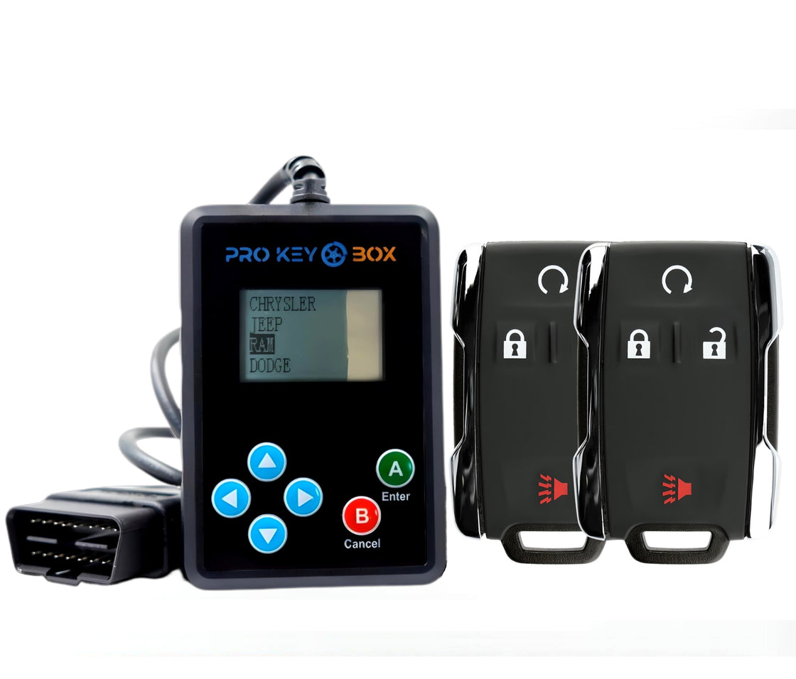 2 New Replacement Remote Key fob Transmitter & Programmer for 2015 GMC Sierra 2500 HD - ProKeyBox