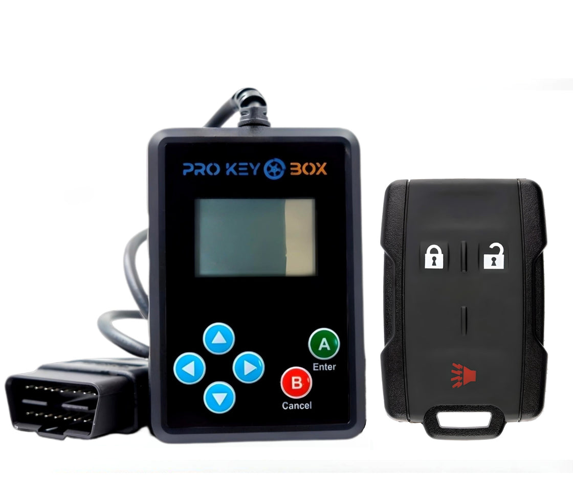 New Replacement Remote Key fob Transmitter and Programmer for 2020 Chevrolet Silverado 5500 HD - ProKeyBox