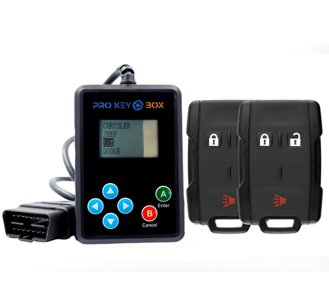 2 New Replacement Remote Key fob Transmitter & Programmer for 2019 GMC Sierra 1500 Limited - ProKeyBox