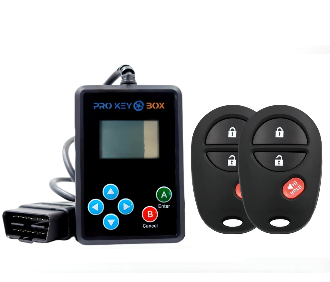 2 New Replacement Remote Key Fob Transmitter & Programmer for 2016 Toyota Sequoia - ProKeyBox