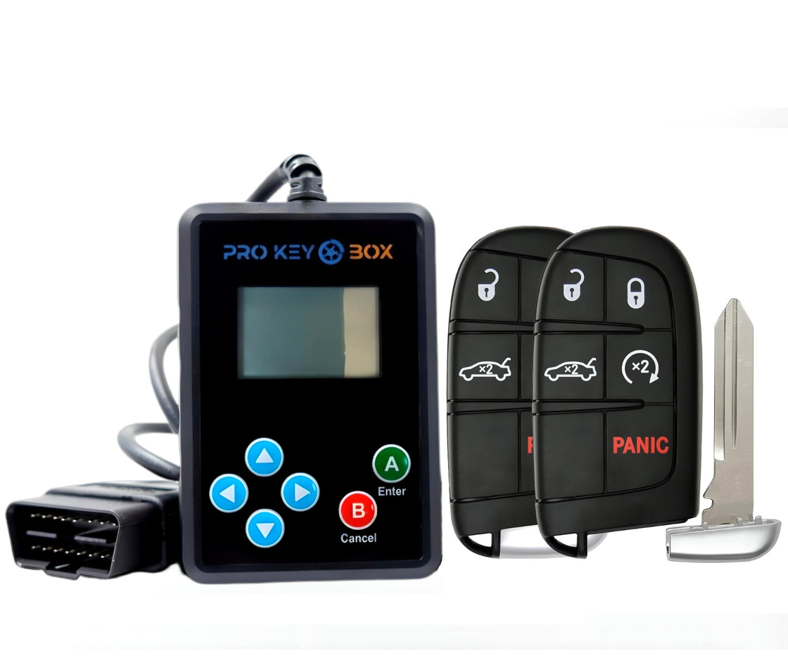 2 New Replacement Remote Key fob Transmitter & Programmer for 2015 Dodge Charger - ProKeyBox