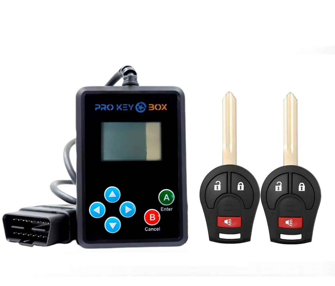 2 New Replacement Remote Key fob Transmitter & Programmer for 2015 Nissan NV1500 - ProKeyBox