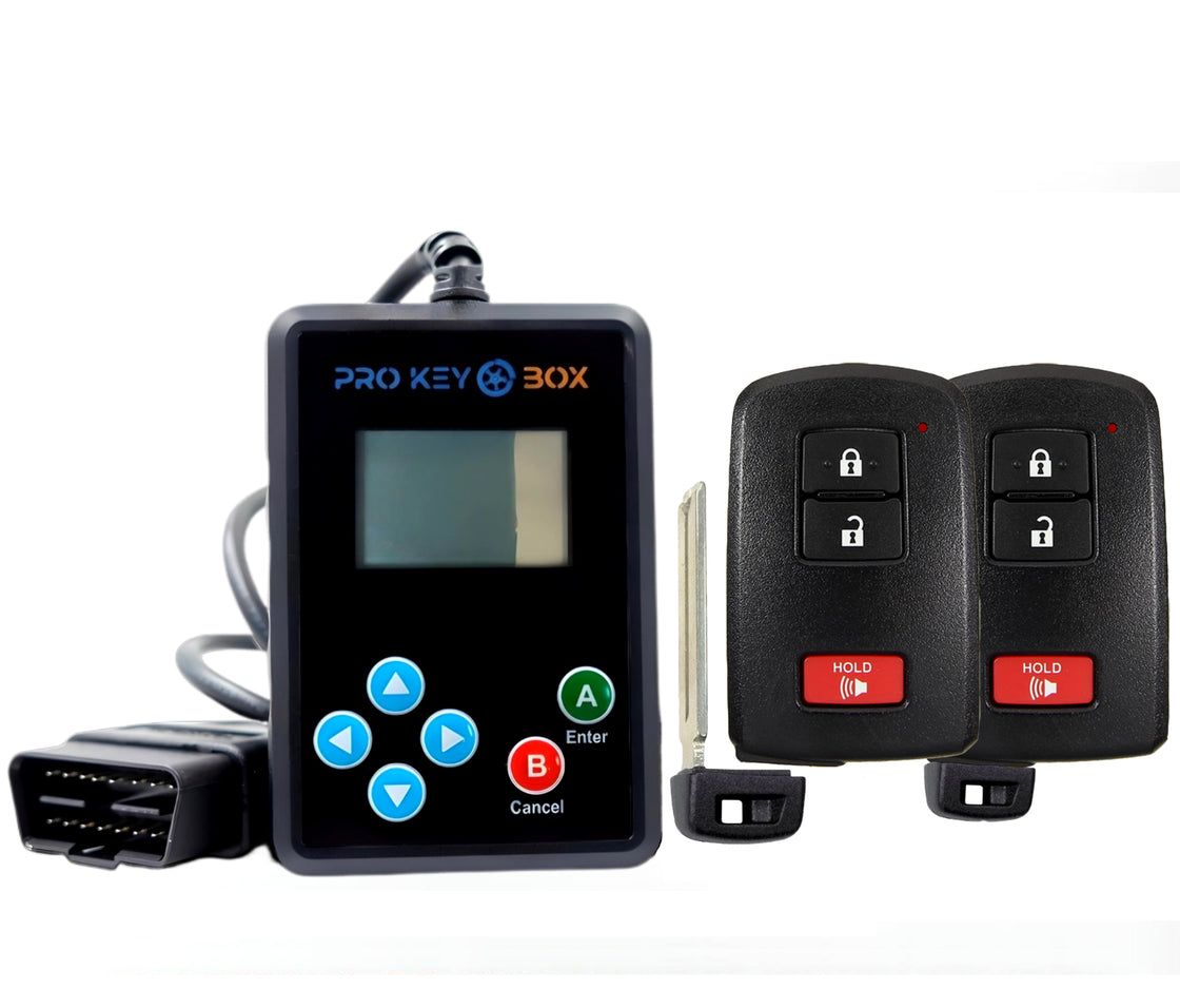 2 New Replacement Proxy Remote Key fob Transmitter & Programmer for 2012 Toyota Prius C - ProKeyBox