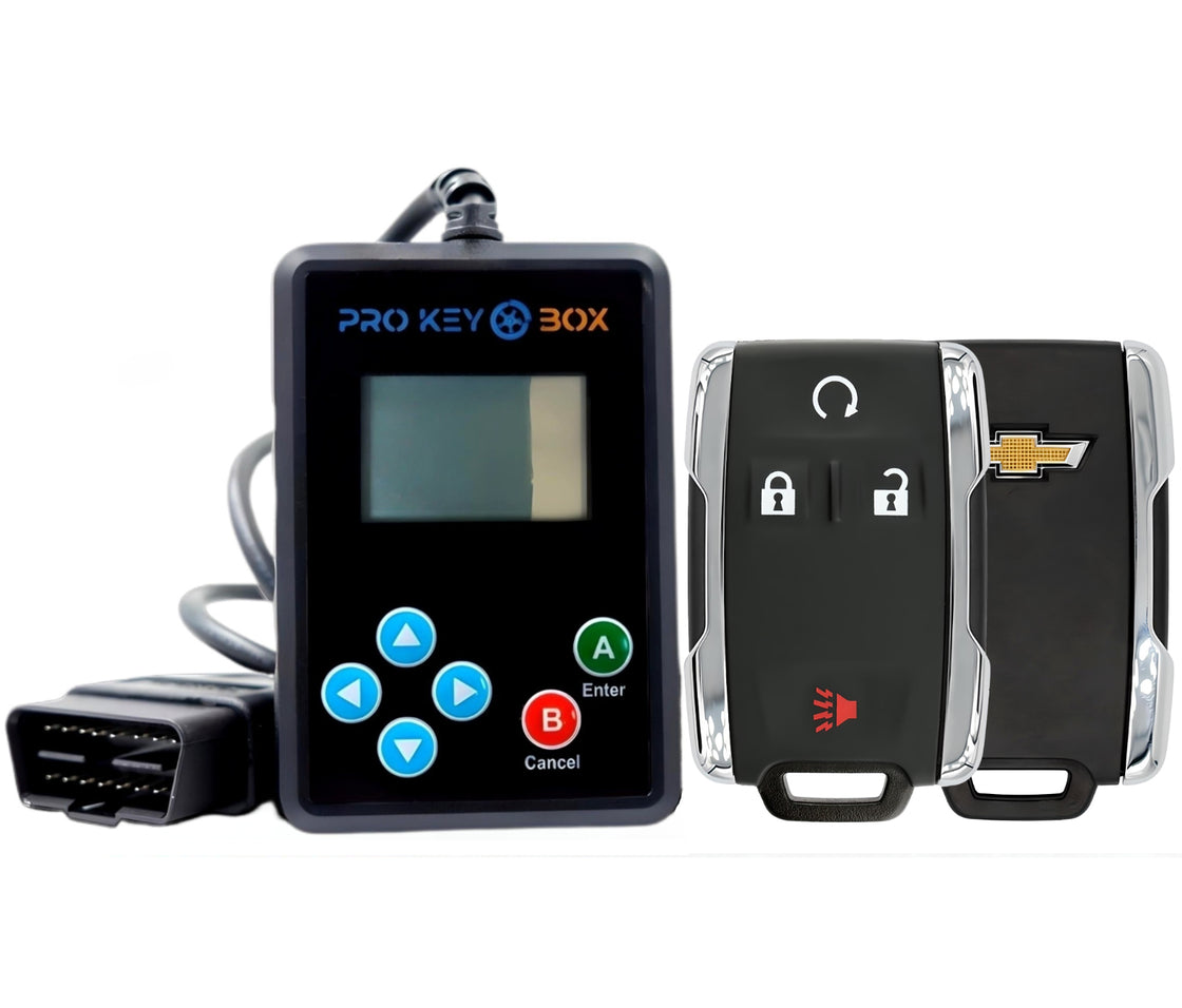 New OEM Remote Key fob Transmitter and Programmer for 2015 Chevrolet Silverado 1500 - ProKeyBox