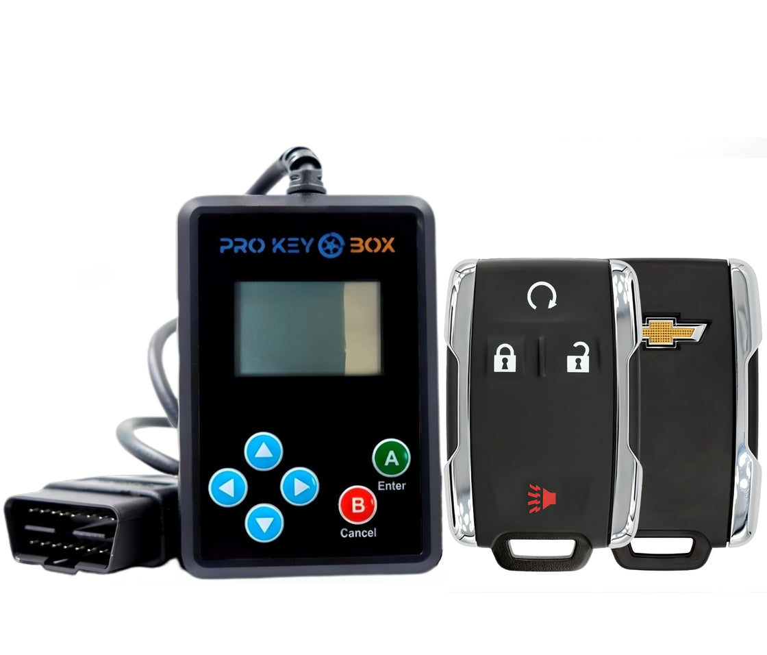 New OEM Remote Key fob Transmitter and Programmer for 2014 Chevrolet Silverado 1500 - Prokeybox