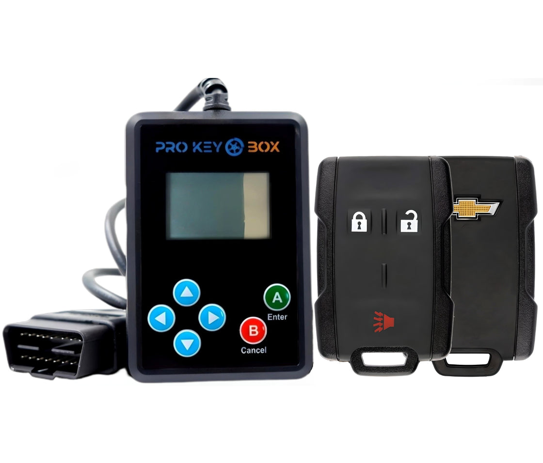 New OEM Remote Key fob Transmitter and Programmer for 2018 Chevrolet Colorado - ProKeyBox