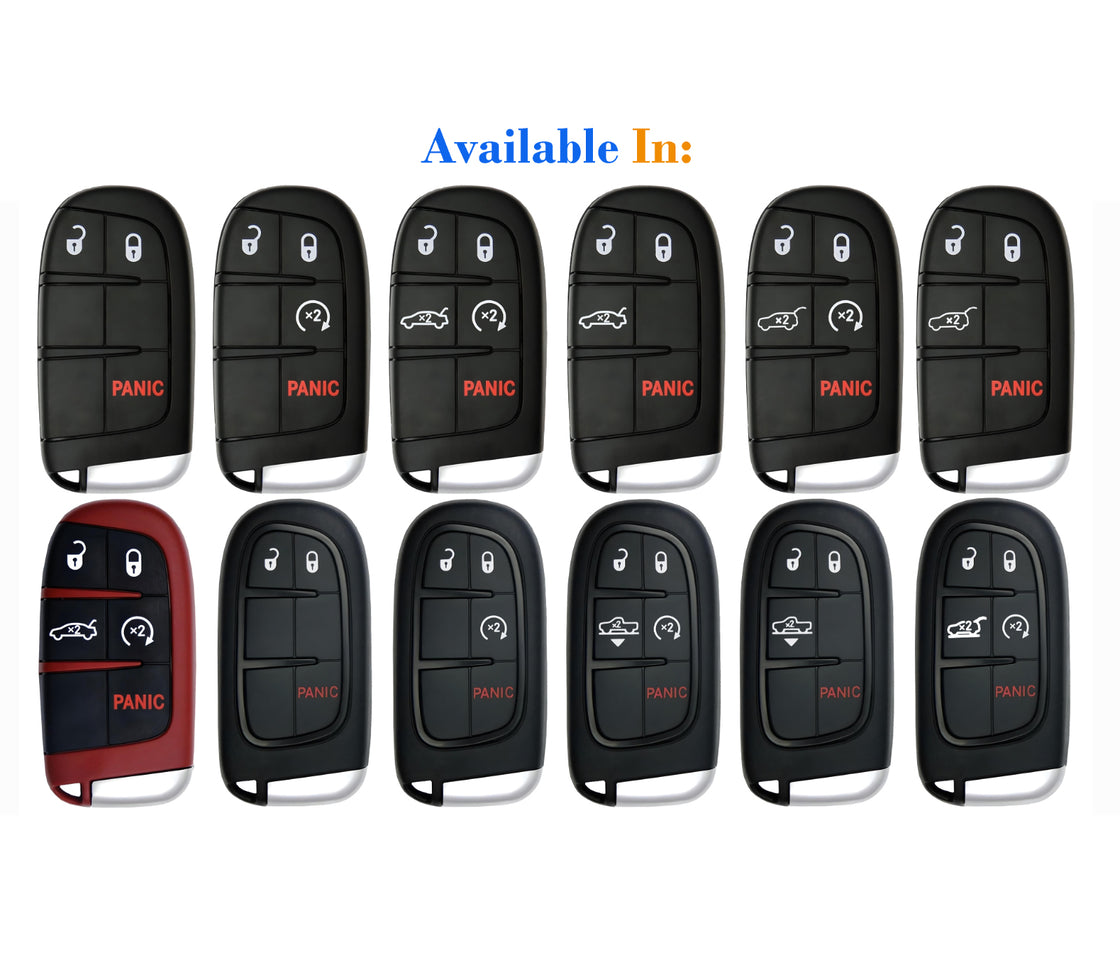 2x New Replacement Remote Key fob Transmitter & Programmer for 2014 Jeep Cherokee - Prokeybox